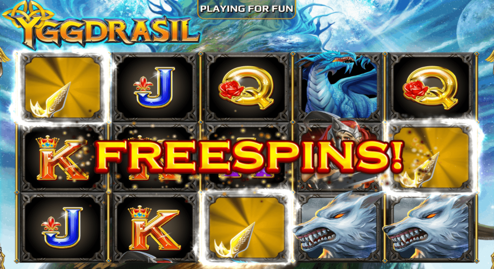Yggdrasil โบนัสเกม